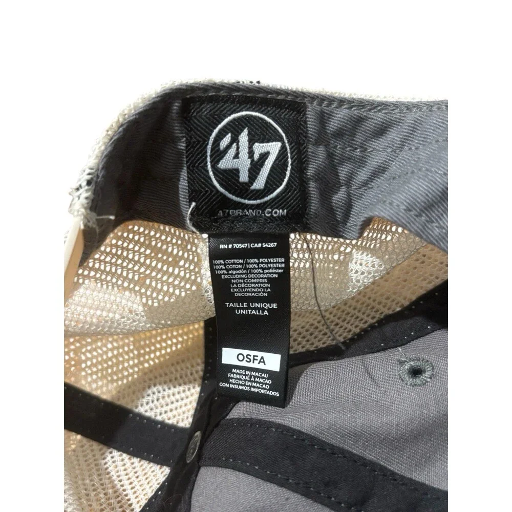 ‘47 San Diego Padres Gray Hat Adjustable Strapback SD Logo